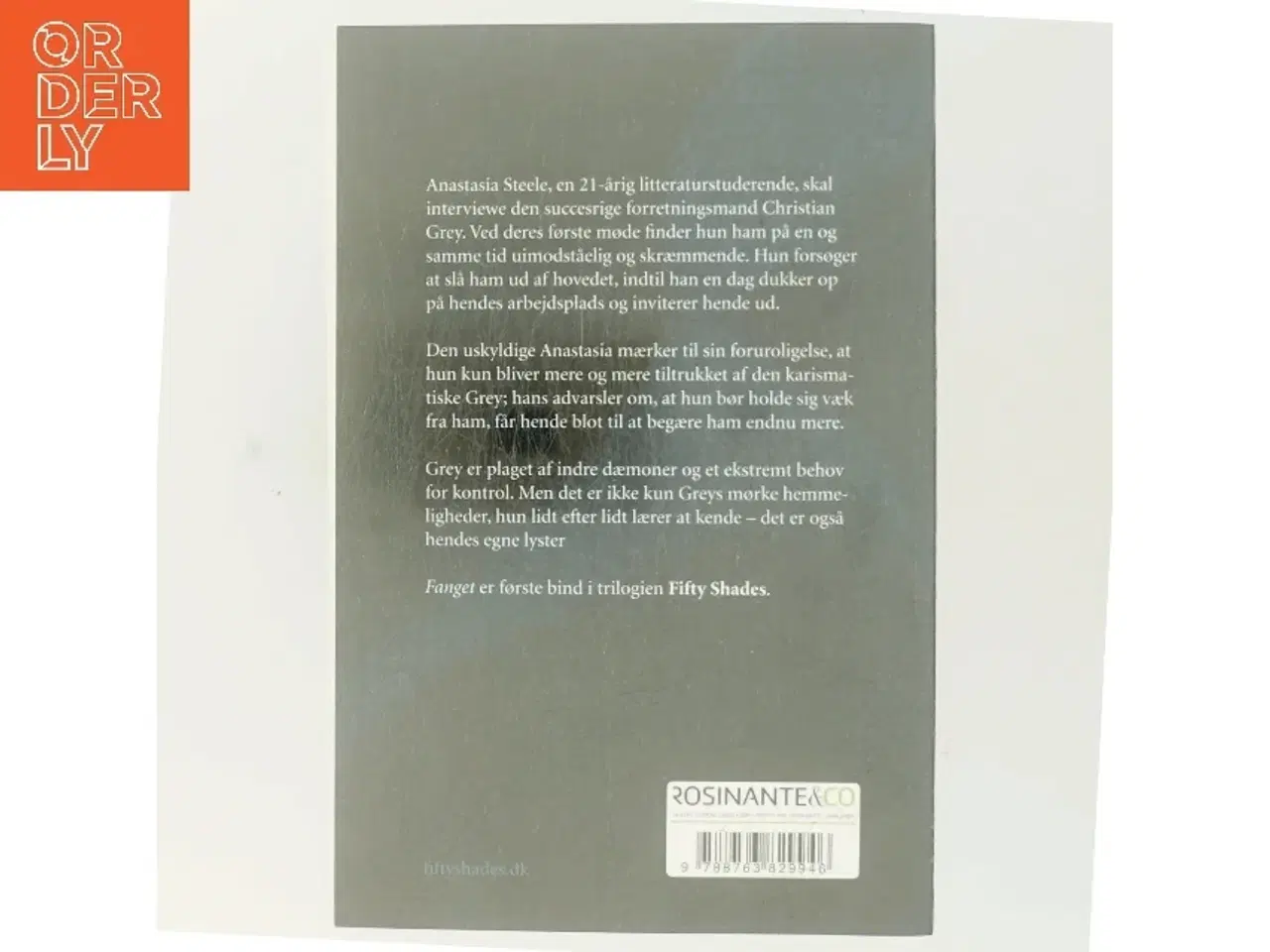 Billede 3 - Fifty shades. Bind 1, Fanget af E. L. James (Bog)