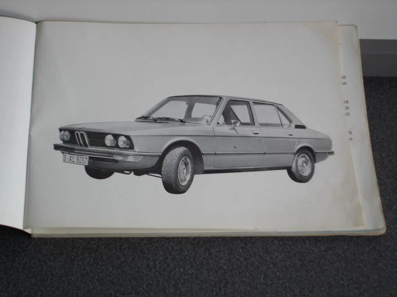 Billede 2 - Bmw 520 Instruktionsbog