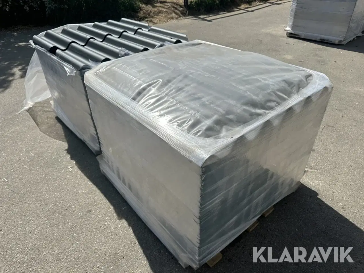 Billede 5 - Bølgeplader Euronit 702 HJ/HU Sort - 300 styks