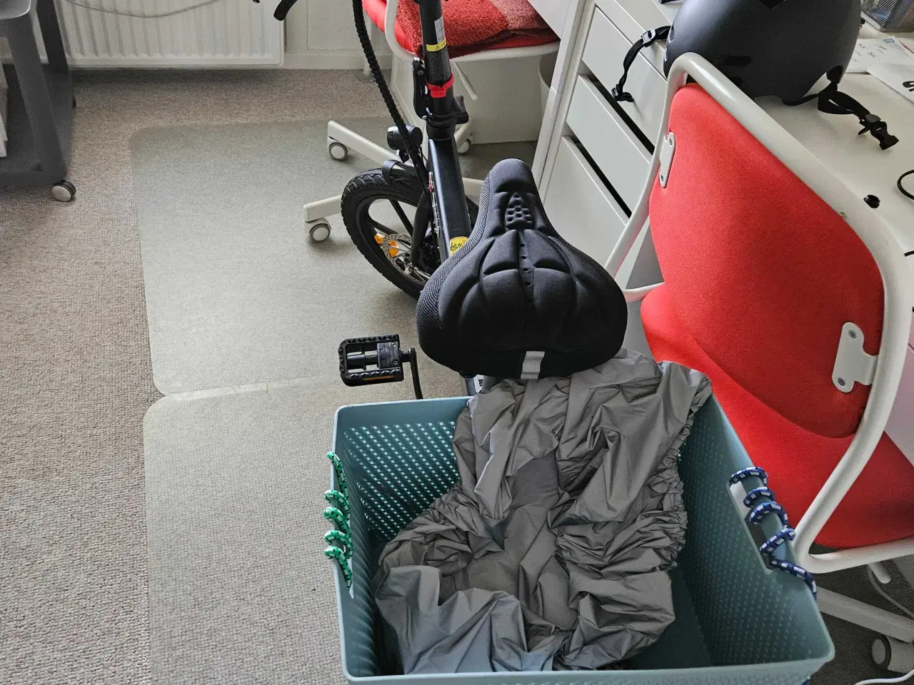 Billede 4 - El cykel, næsten ny. Klap sammen. 