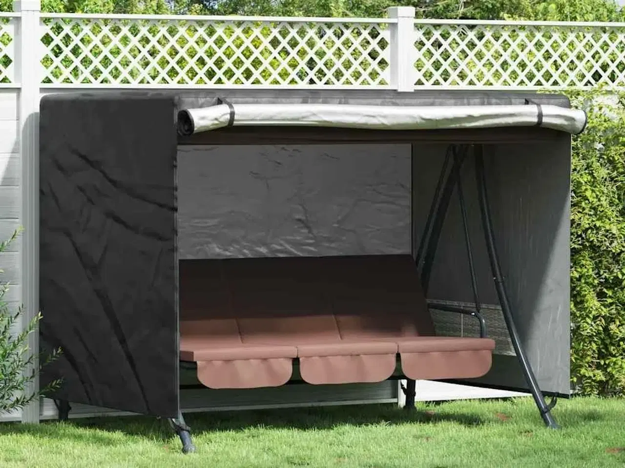 Billede 1 - Overtræk til udendørs gynge 220 x 125 x 170 cm 210D Oxford Stof