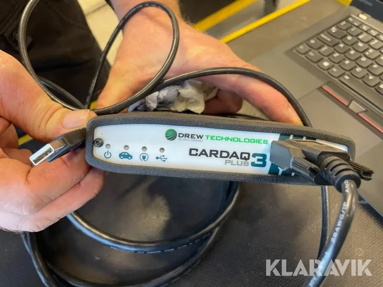 Billede 2 - Mercedes tester Drew technologies CarDaq-plus 3