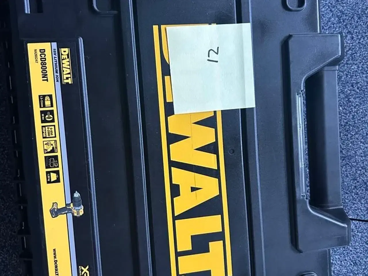 Billede 1 - Bore-/skruemaskine DEWALT DCD800NT