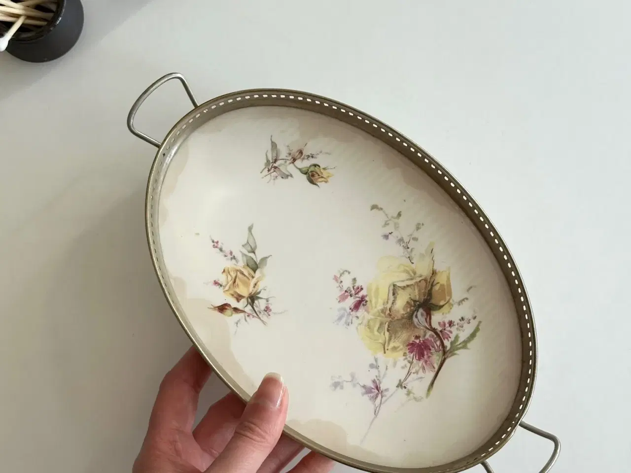 Billede 2 - Antik sættebakke