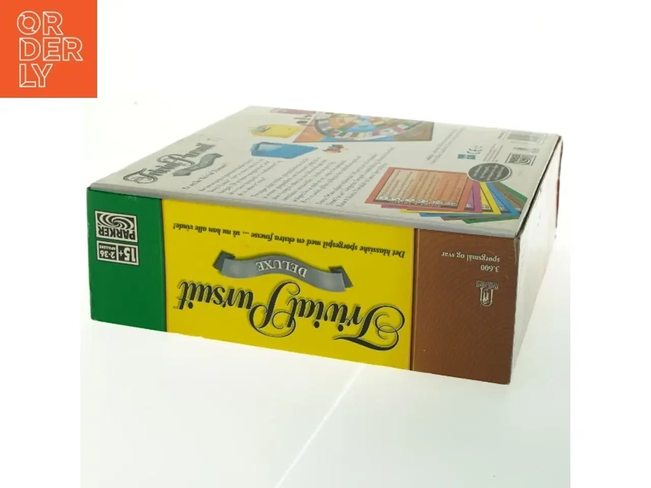 Billede 3 - Trivial Pursuit Deluxe brætspil fra Hasbro (str. 27x9 cm)