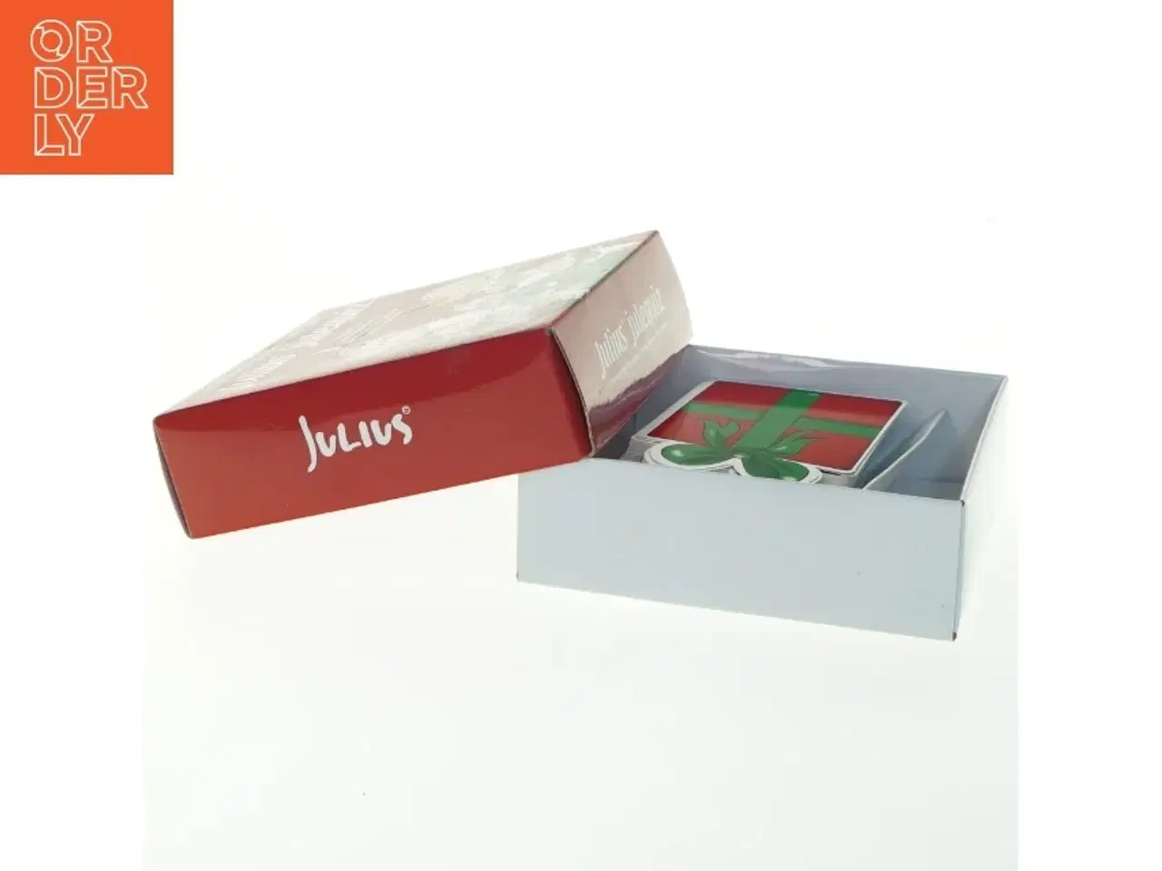 Billede 6 - Julius&#39; Julequiz brætspil fra Julius (str. 15x15 cm)