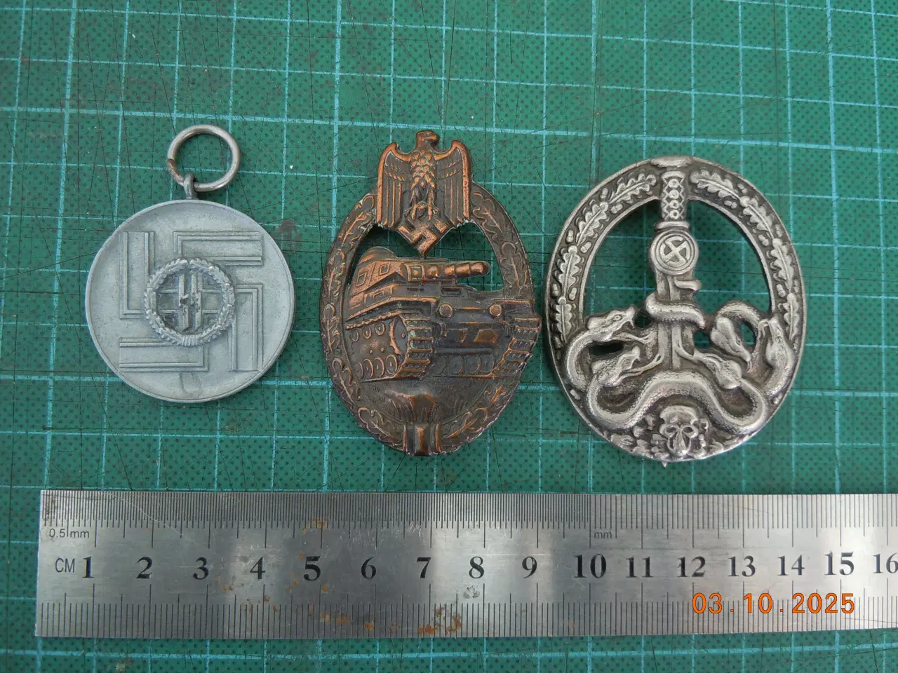 Billede 3 - Tyske medaljer, 3 stk.