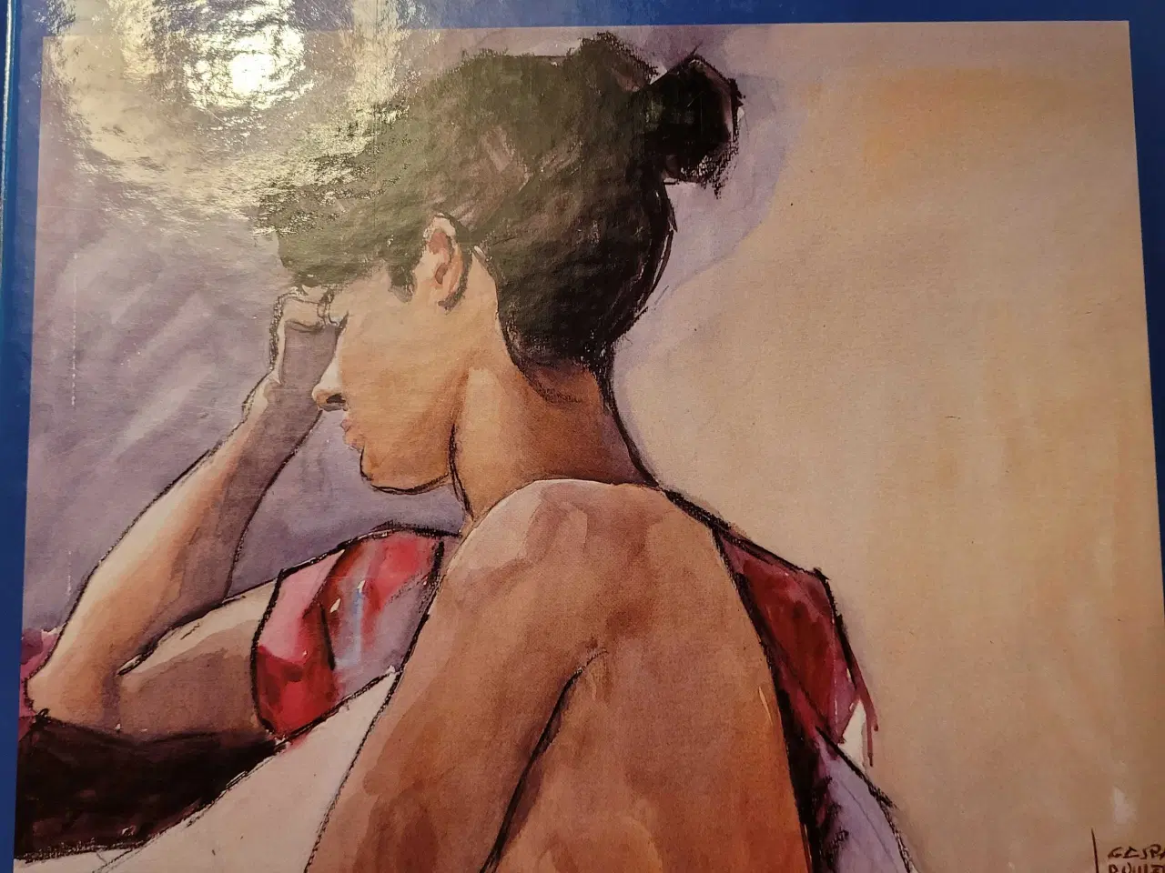 Billede 1 - Akvarl, og teknik,modeller trin for trin Jose M. P