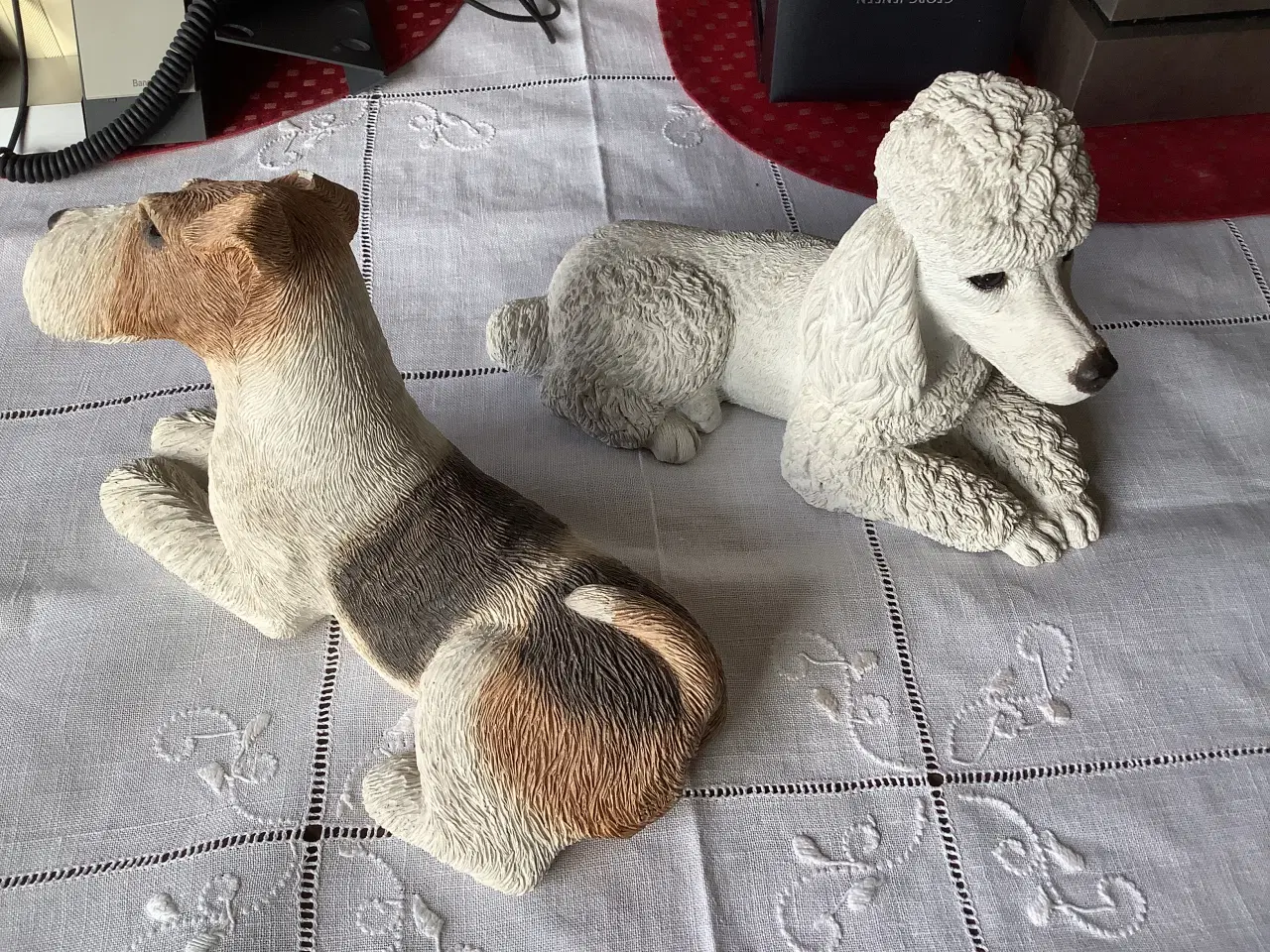 Billede 1 - Sandicast foxterrier figur