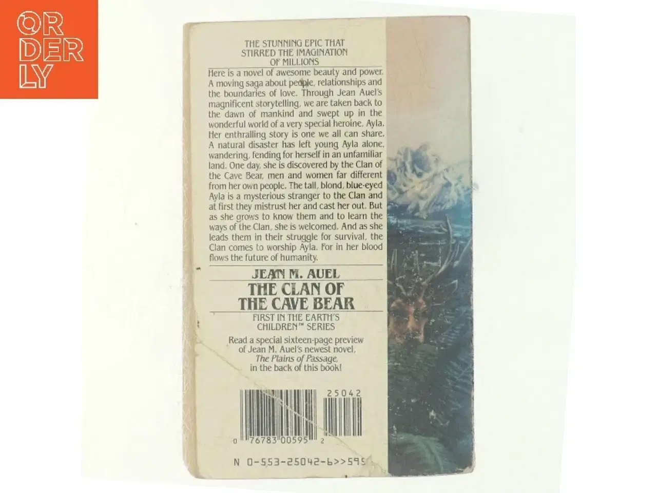 Billede 3 - Clan of the Cave Bear af Jean M. Auel (bog)