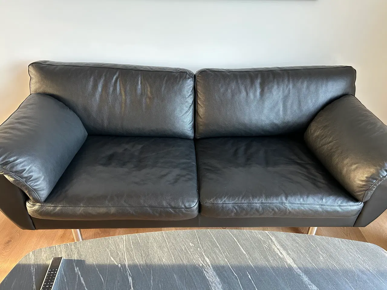 Billede 3 - Sofa 2,5 personers læder