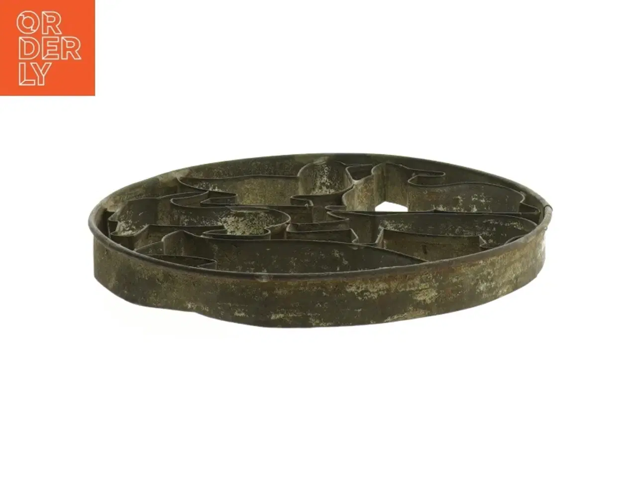 Billede 2 - Antik Metal småkage udstikker (str. Ø 15 cm)
