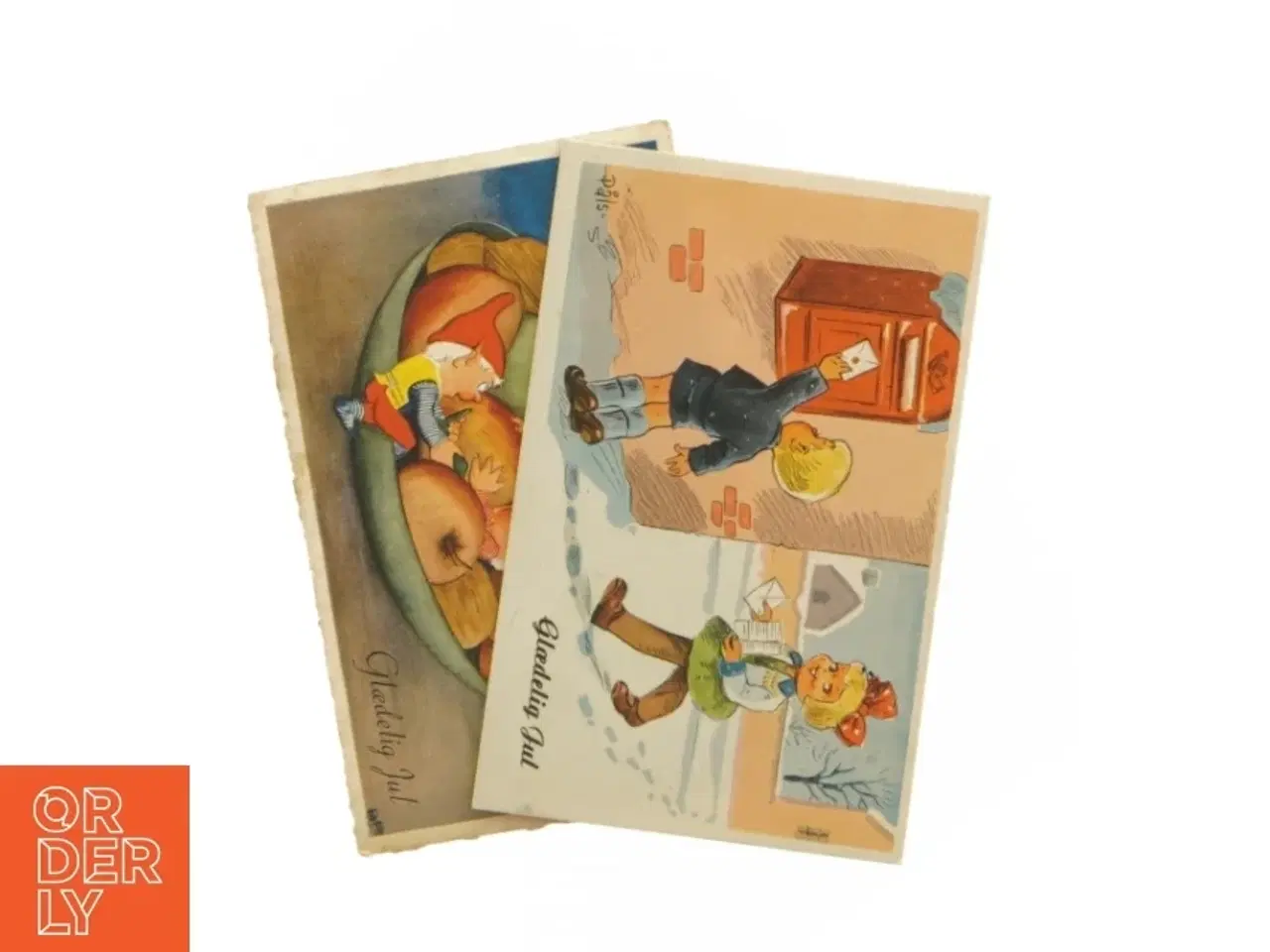 Billede 4 - Gamle postkort (4 stk) (str. 14 x 9 cm)