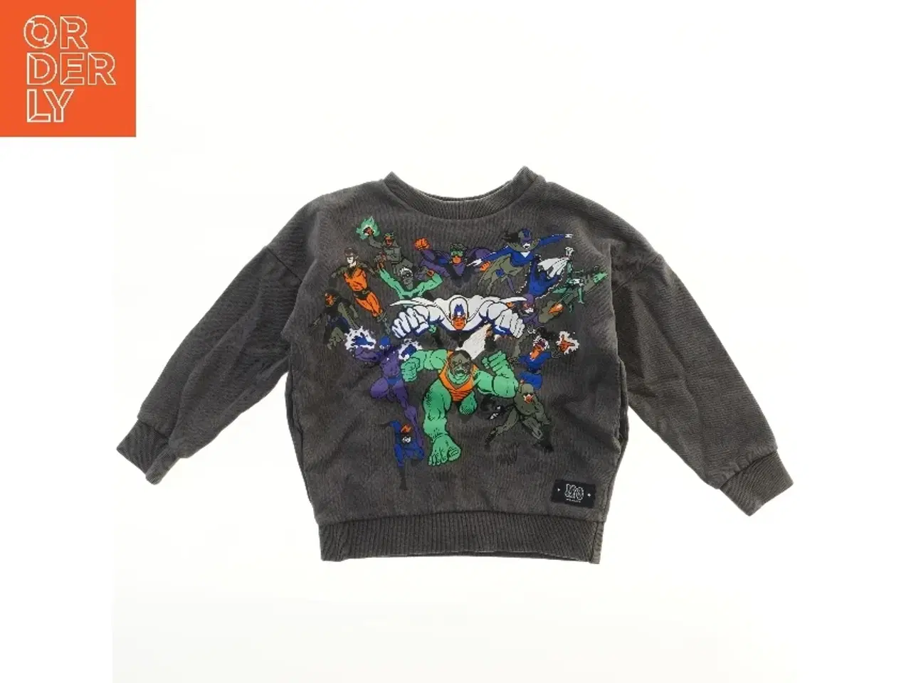 Billede 1 - Børne sweatshirt med superheltemotiv fra Molo (str. 104)