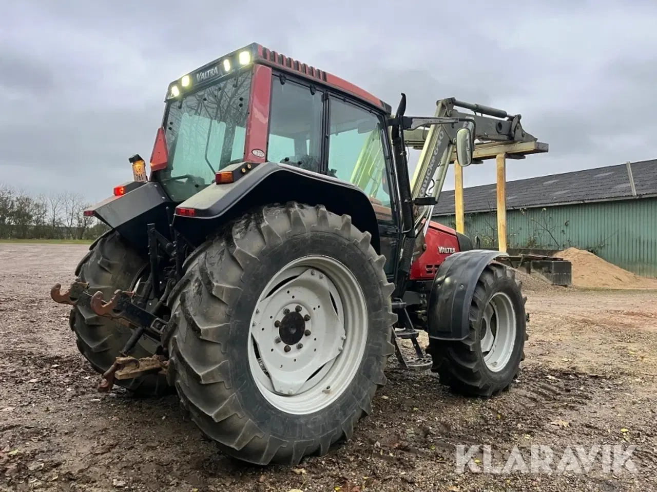 Billede 5 - Traktor Valtra 6550 med frontlæsser