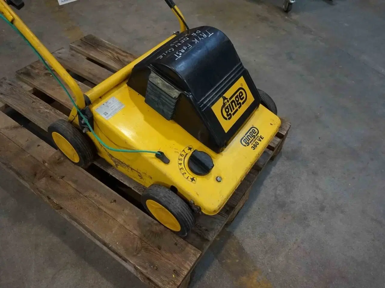 Billede 3 - Ginge 360 VE vertikalskærer 230V (MOMSFRI)