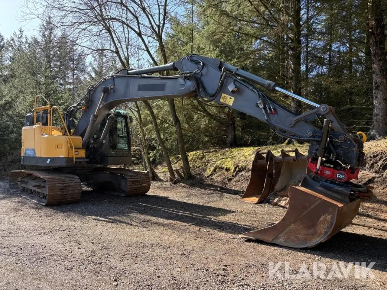 Billede 2 - Gravemaskine Volvo Excavator ECR235EL