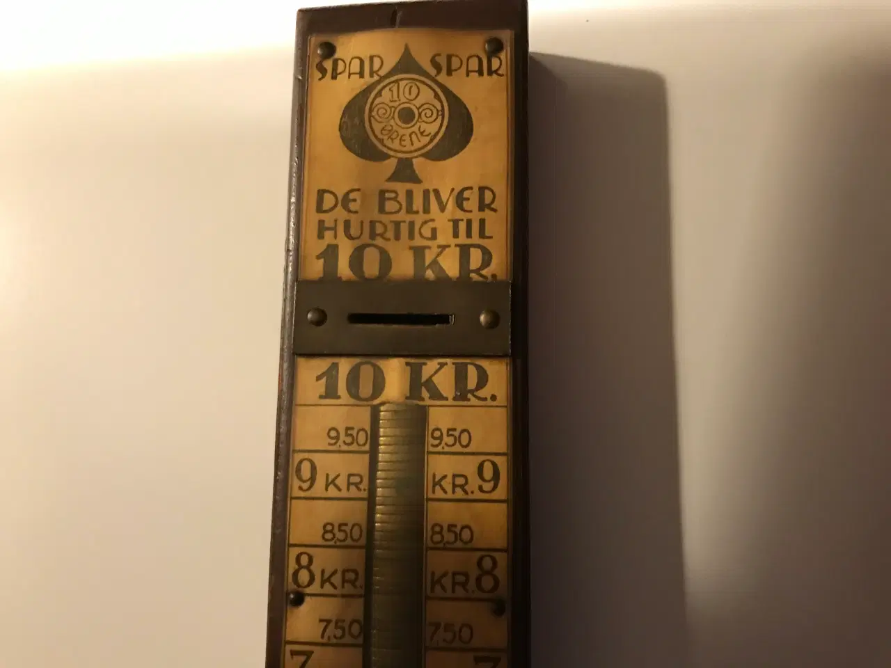 Billede 1 - Over 100, 10ører og holder