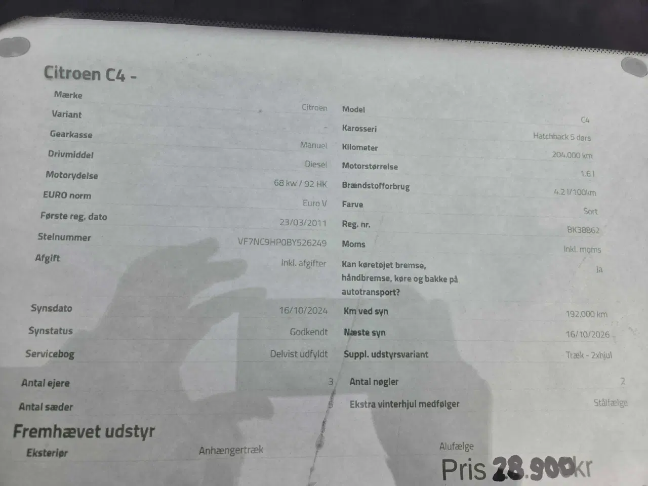 Billede 9 - Velholdt Citroën c4