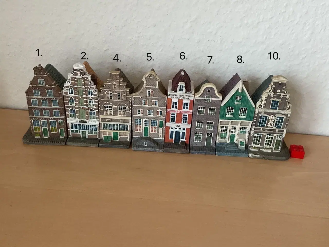 Billede 2 - Hollandske kanalhuse. Vintage samlerobjekt 