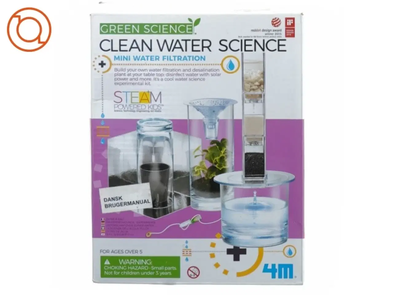 Billede 1 - Clean water science fra Steam Power (str. 21 x i 17 x 6 cm)
