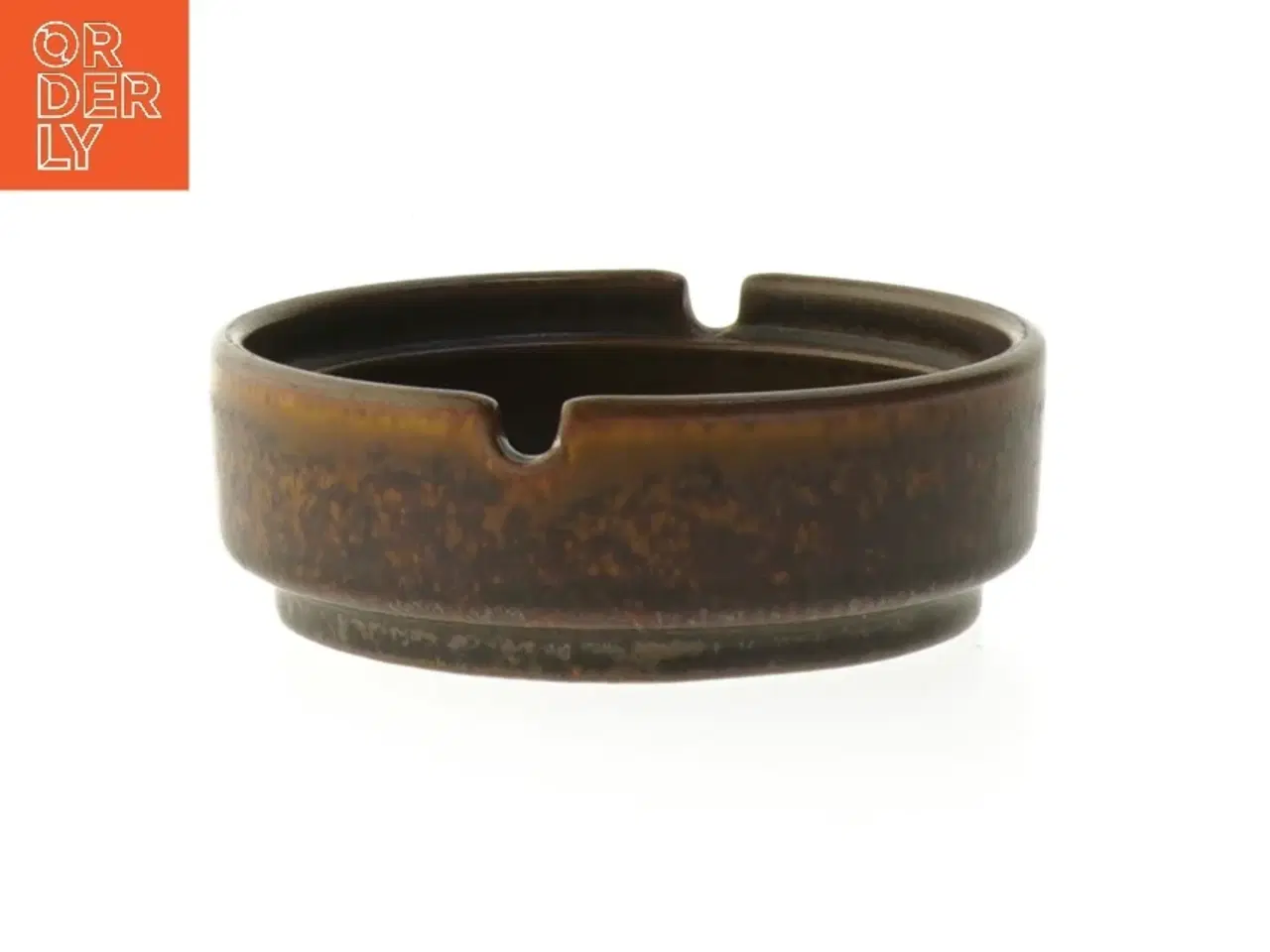 Billede 1 - Brunt askebæger (str. Ø 11 cm)