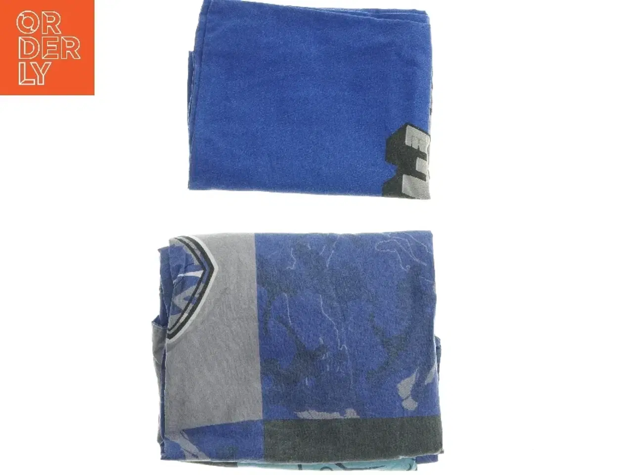 Billede 1 - Blåt sengetøjssæt fra Fortnite (str. 46x72 & 63x59 & 133x162 cm)