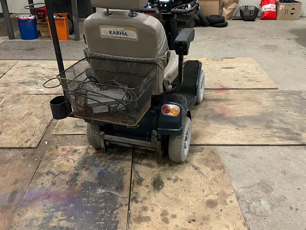 Billede 4 -  Karma 747 4 hjulet  grøn