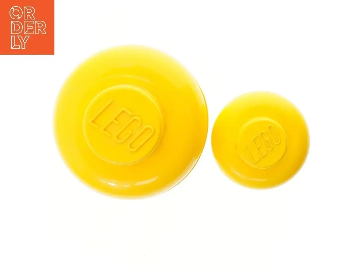 Billede 2 - LEGO opbevaringshoveder fra Lego (str. 27 & 18 cm)