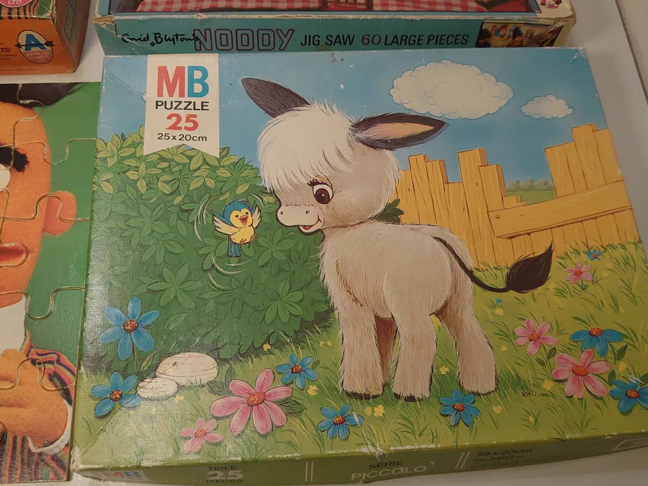 Billede 4 - 3 stk vintage komplette børnepuslespil.