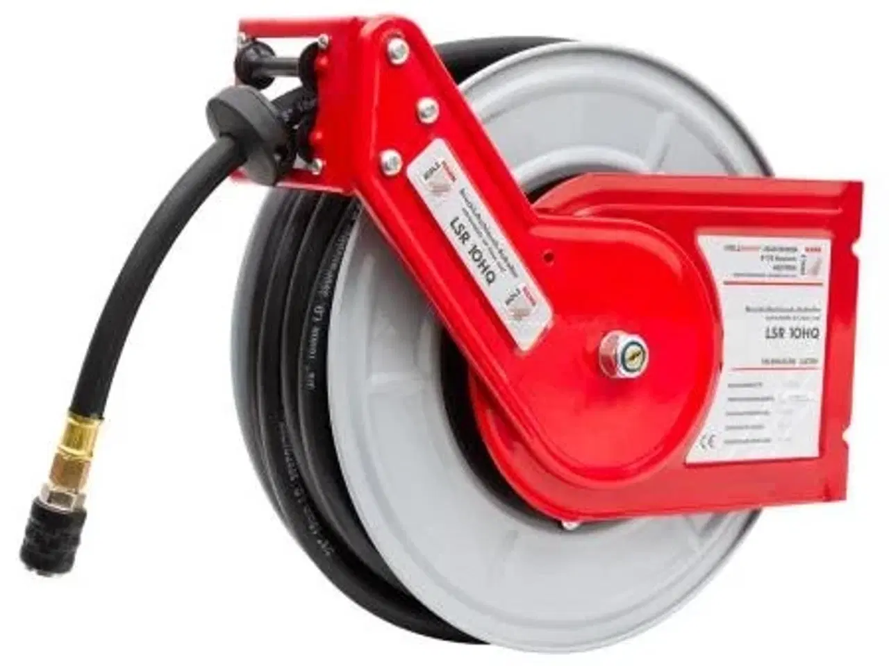 Billede 1 - Opruller til luftslange HQ 10 mtr Holzmann LSR10HQ