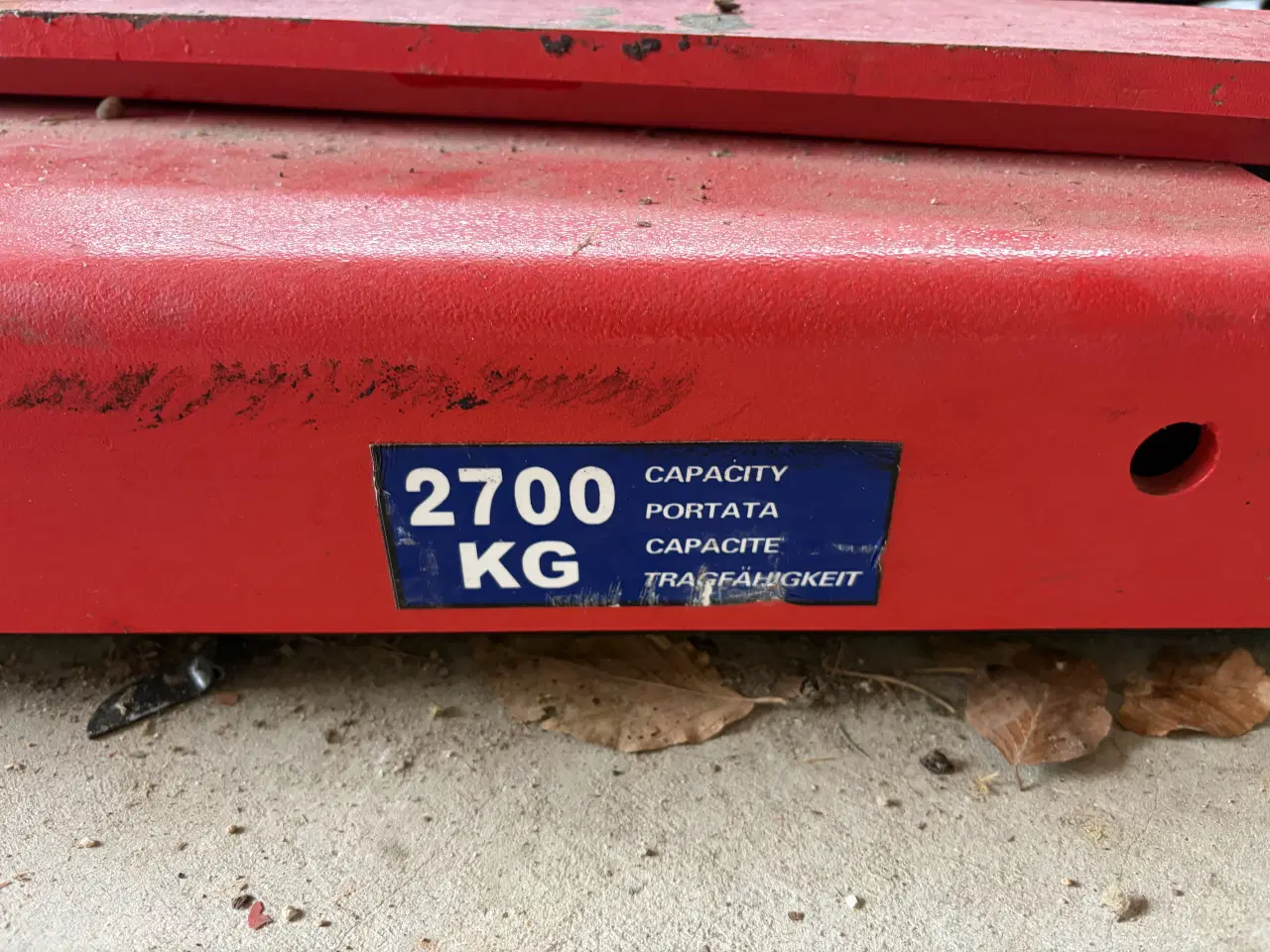 Billede 3 - Saxlift 2.700 kg flytbar