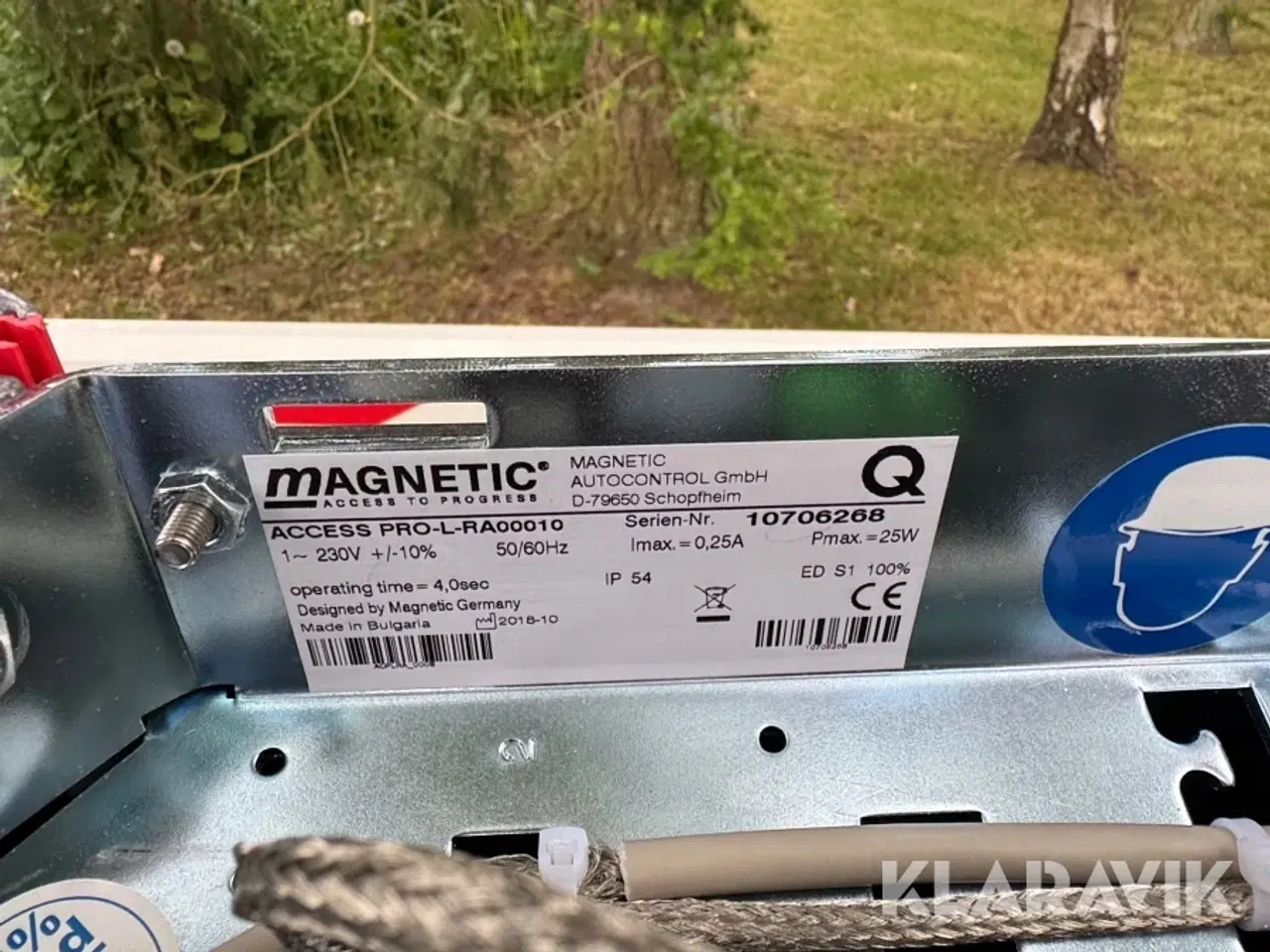 Billede 2 - Magnetisk bomsystem Magnetic Access pro-L-Ra00010