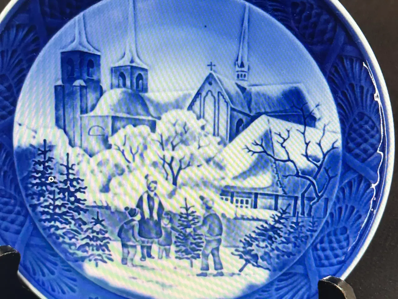 Billede 1 - Royal Copenhagen  juleplatter  2000