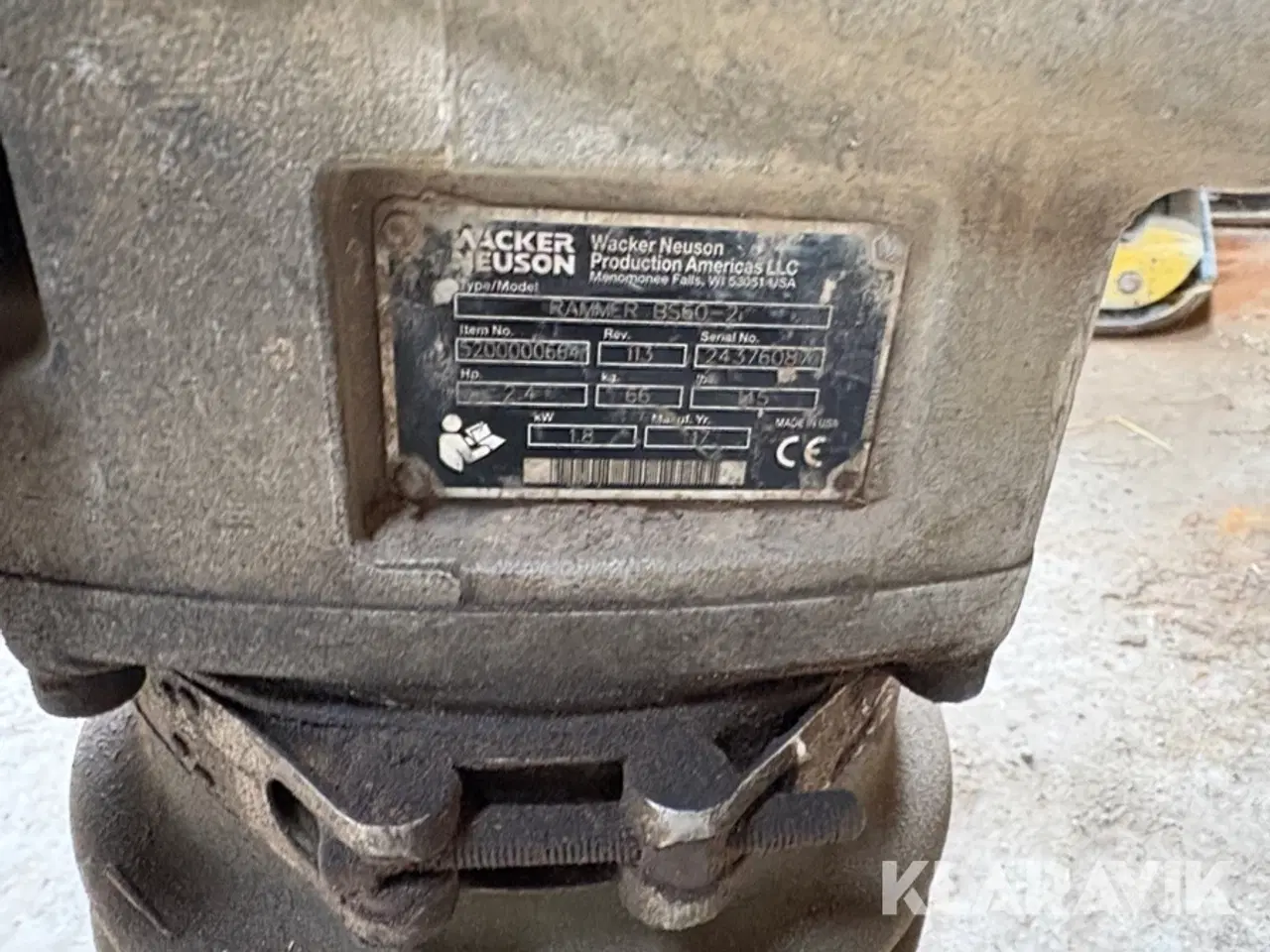 Billede 5 - Jordloppe Wacker Neuson Bs60-2i