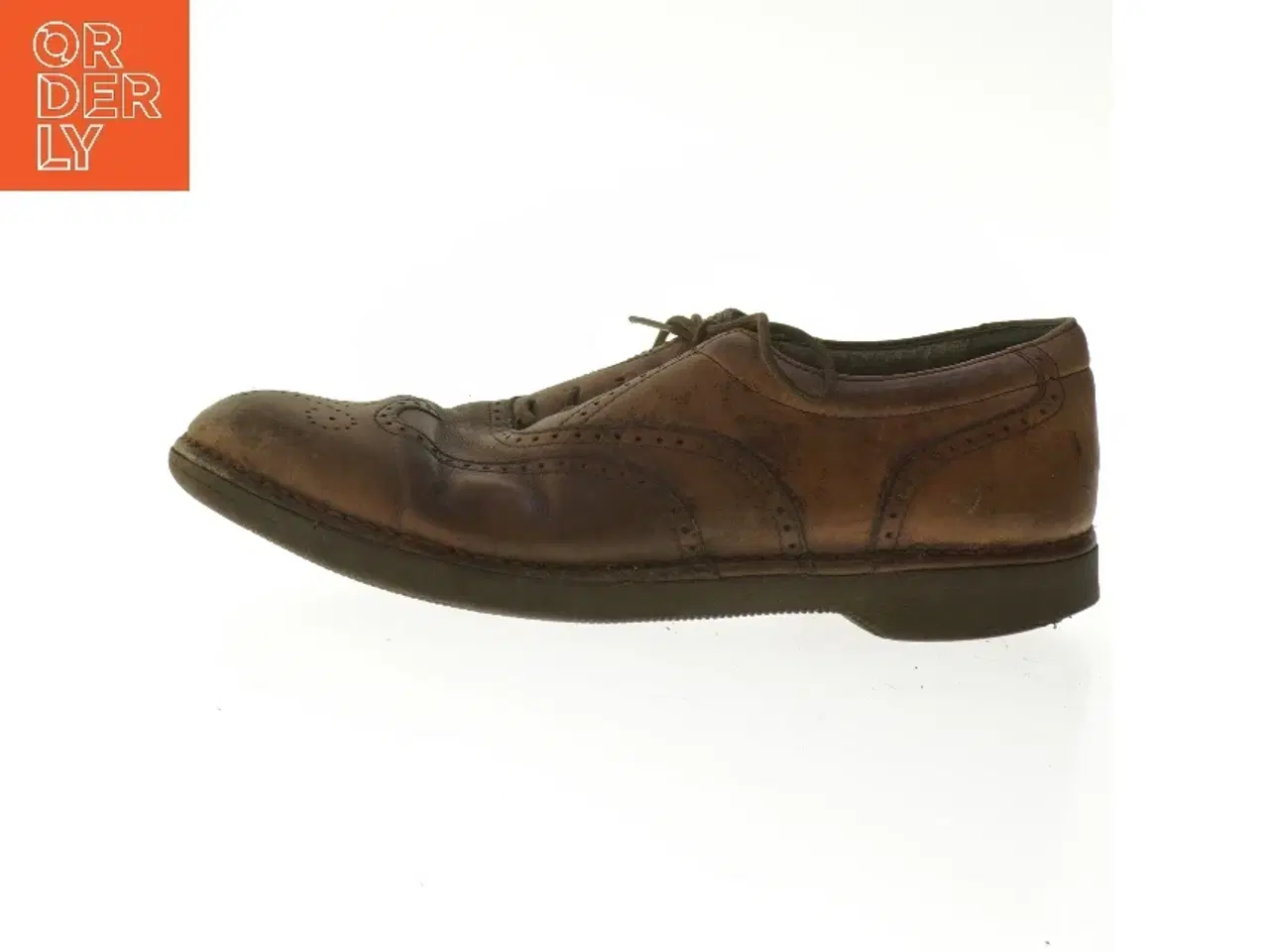 Billede 1 - Brune herresko i læder fra Rockport (str. længde 29,5 cm)