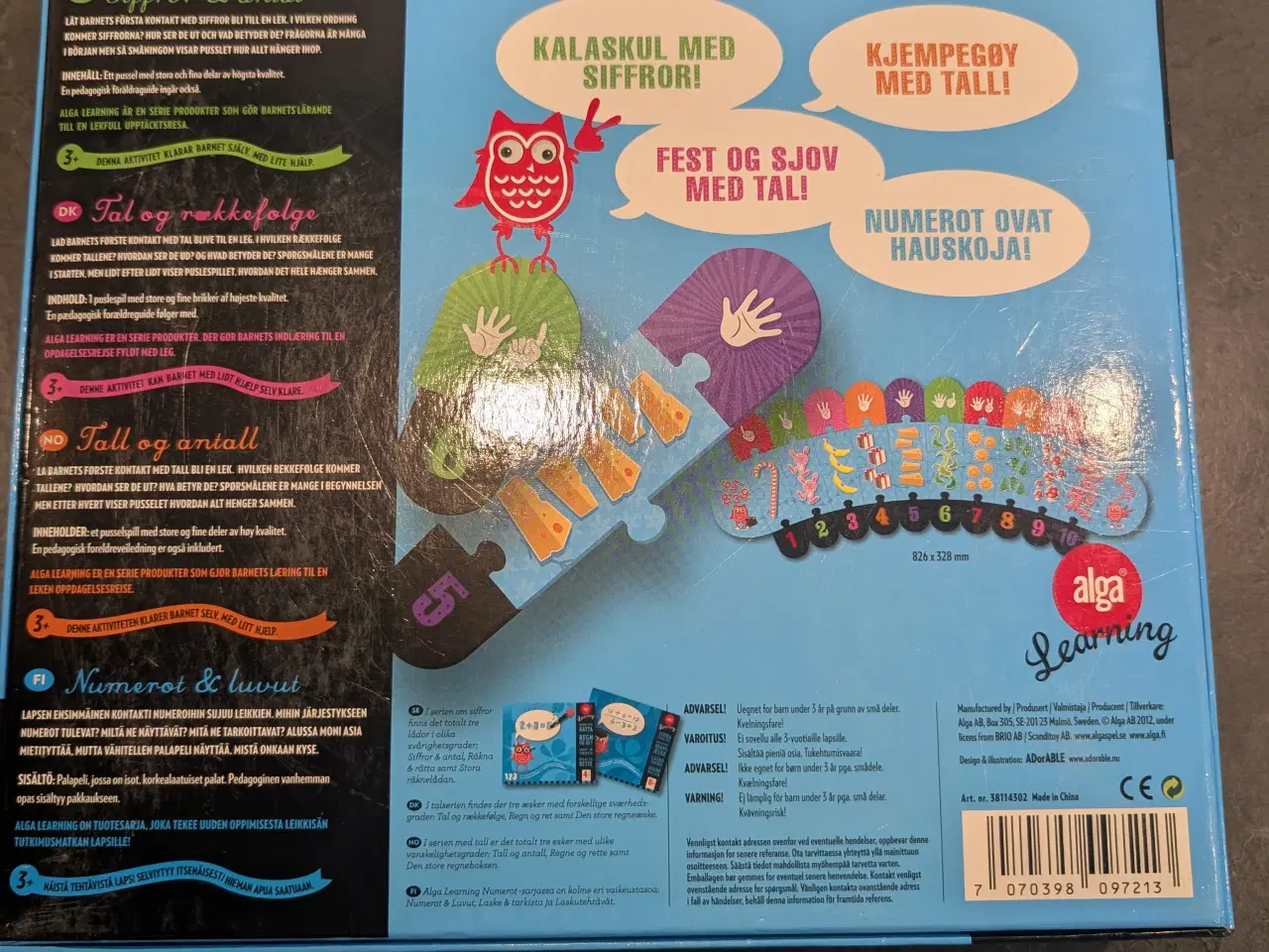 Billede 5 - Alga Learning 123, Sjov med tal - Læringsspil