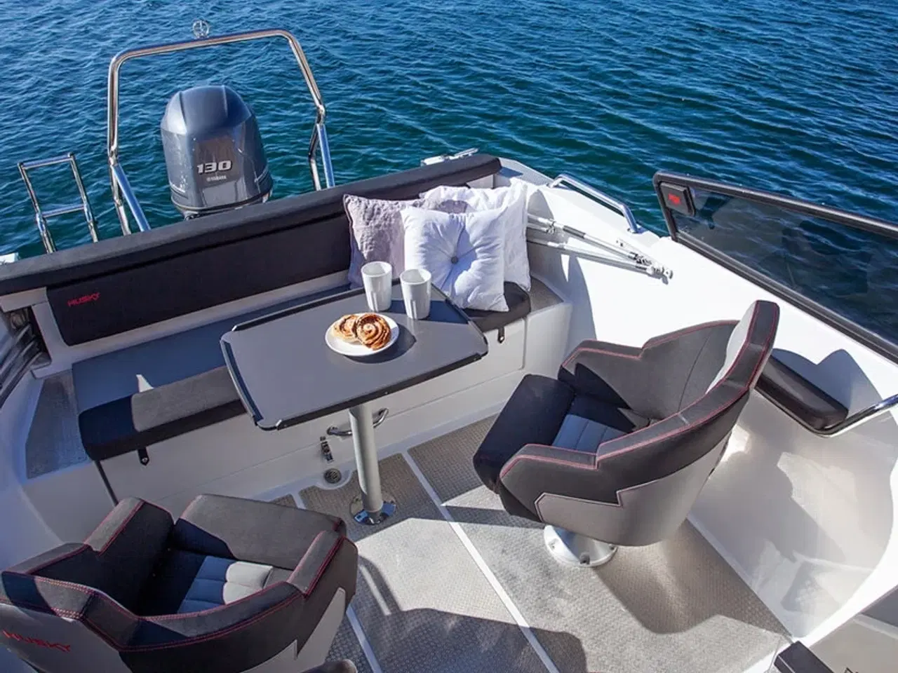 Billede 4 - Finnmaster Husky R6 - Yamaha 150 HK/Udstyr