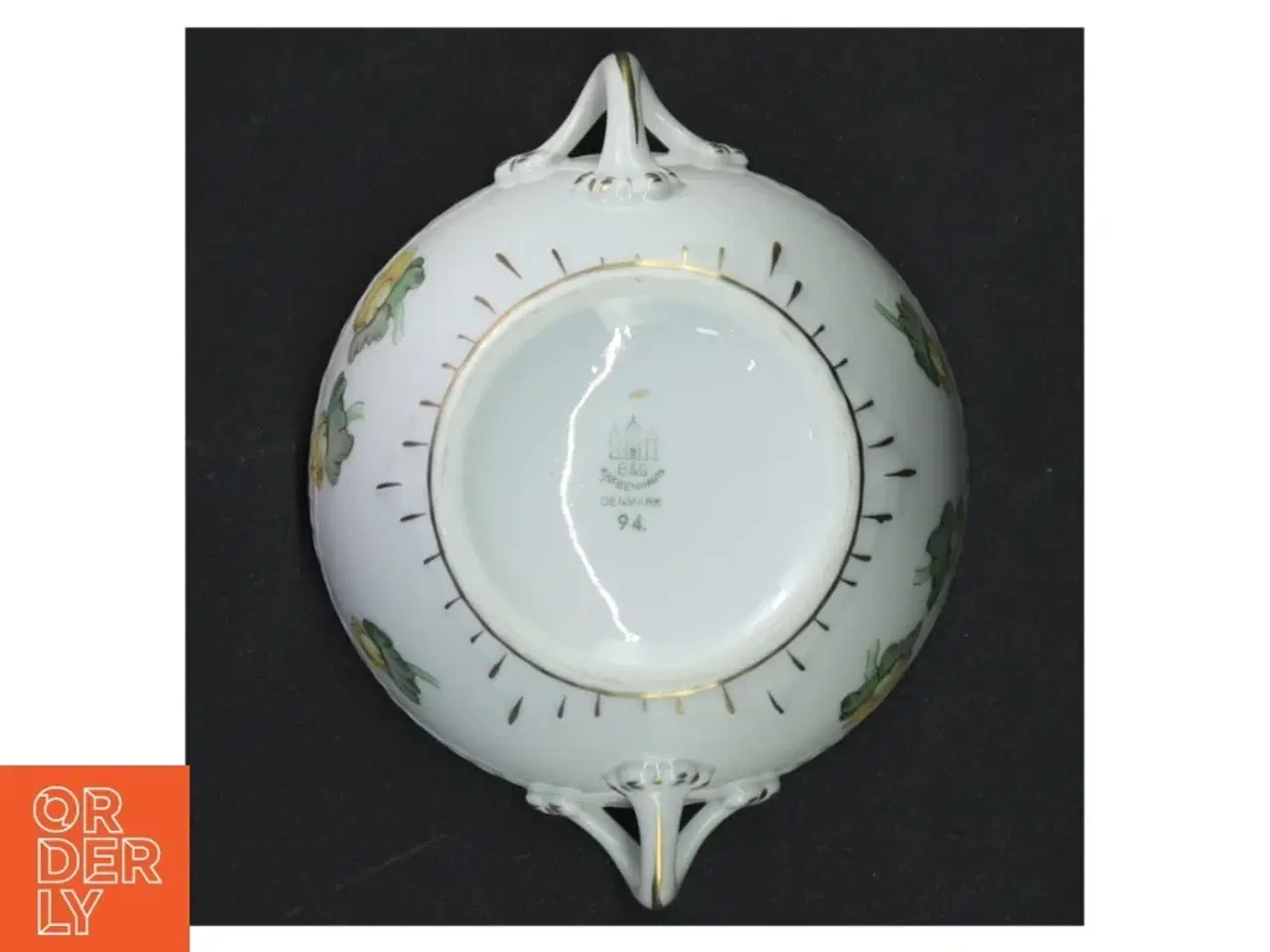 Billede 3 - Porcelæns sukkerskål uden låg fra B&G (str. Ø 11 cm)