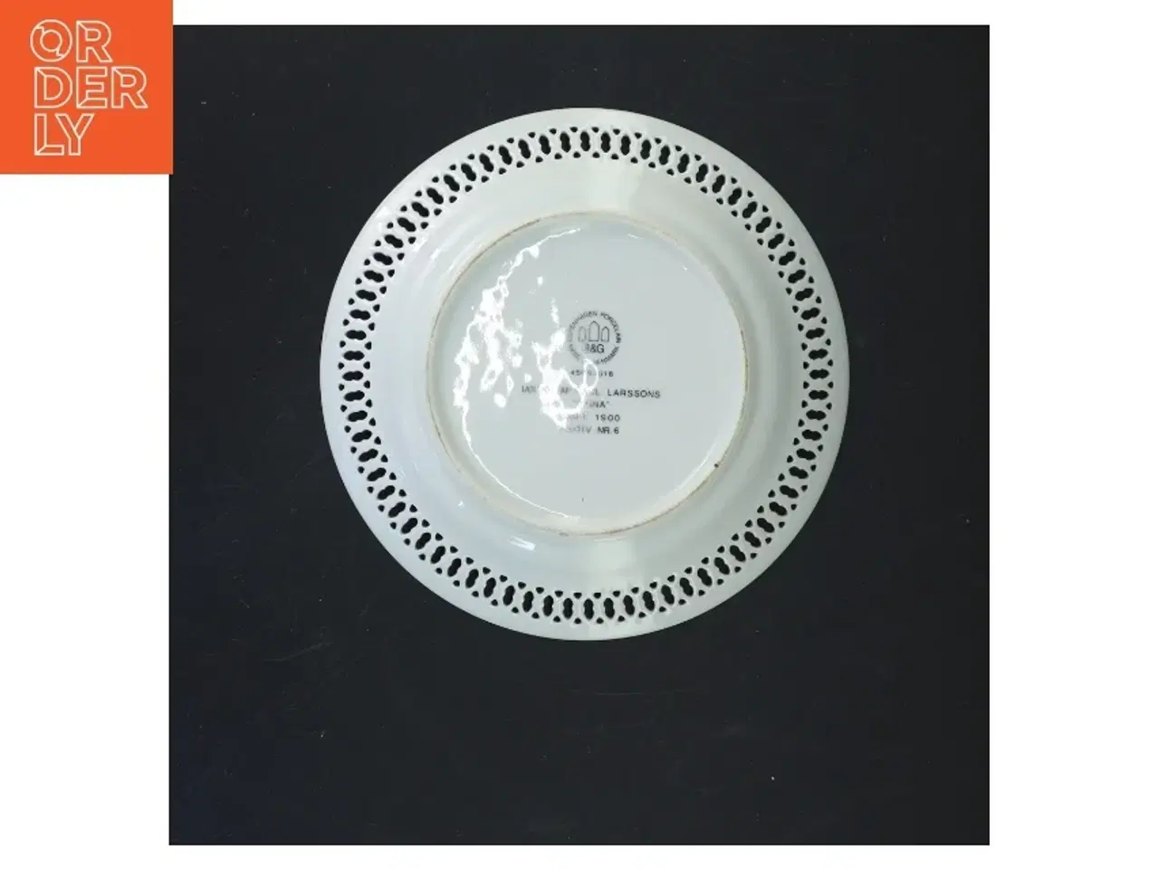 Billede 3 - Porcelænstallerken med motiv fra Bing & Grøndahl (str. Ø 17 cm)