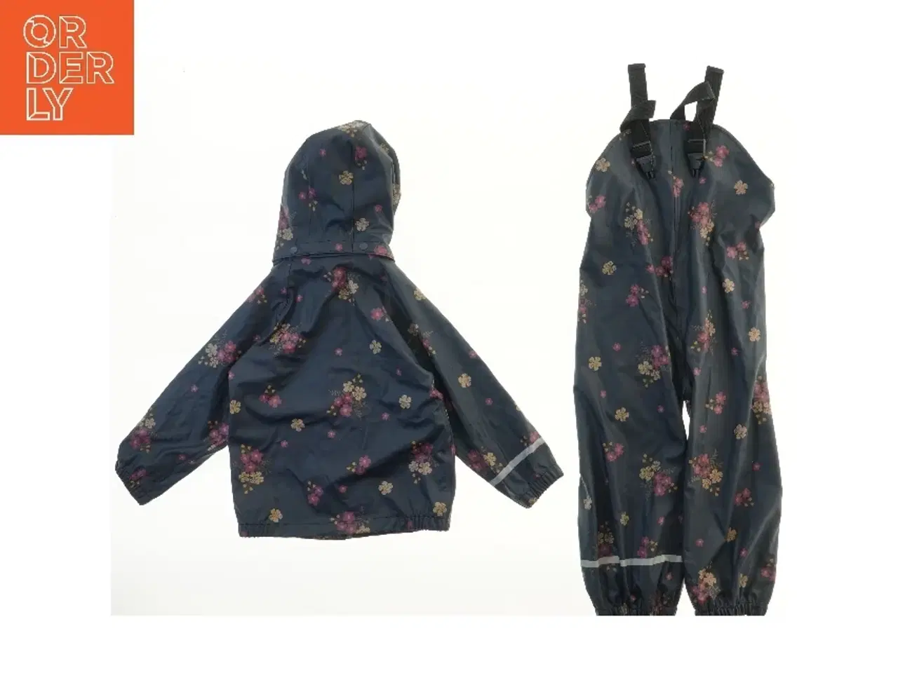 Billede 2 - Regnsæt med blomsterprint fra Name It (str. 98)