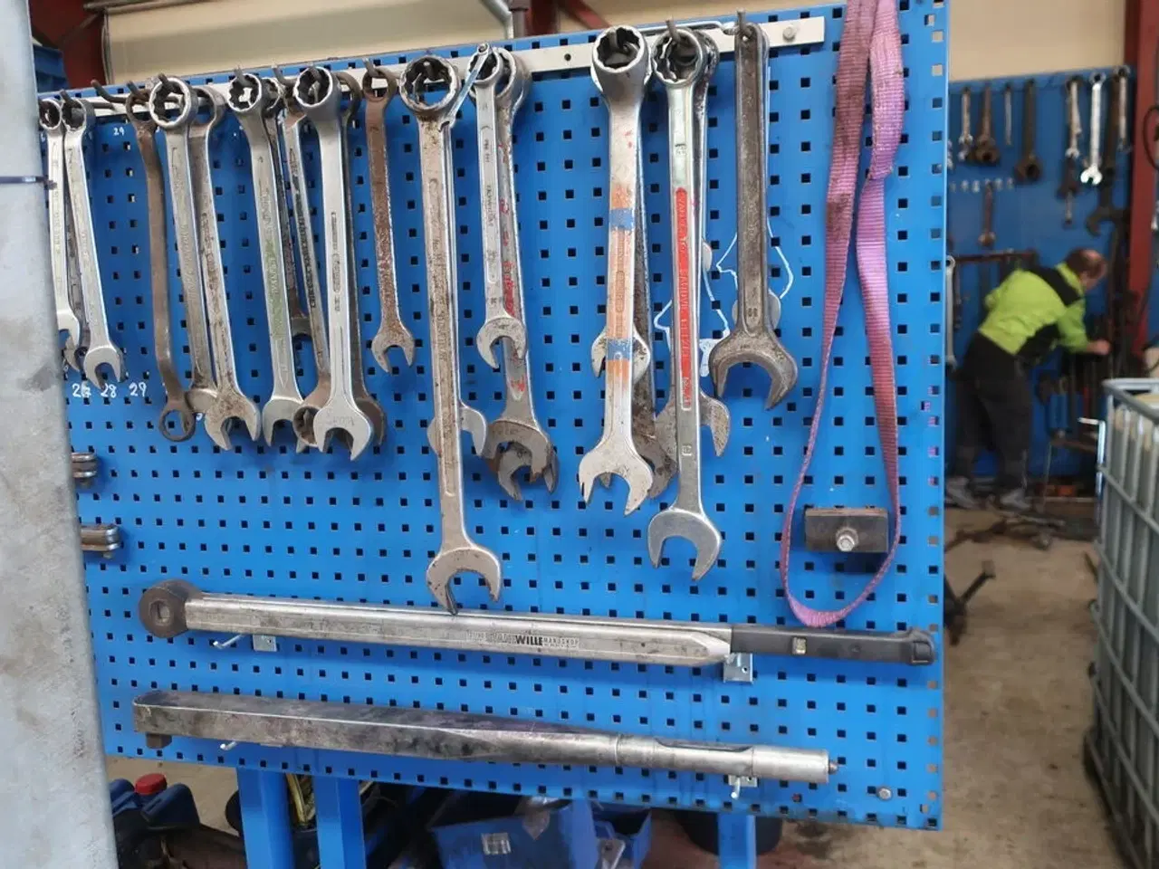 Billede 1 - Værktøjstavle med div. værktøj