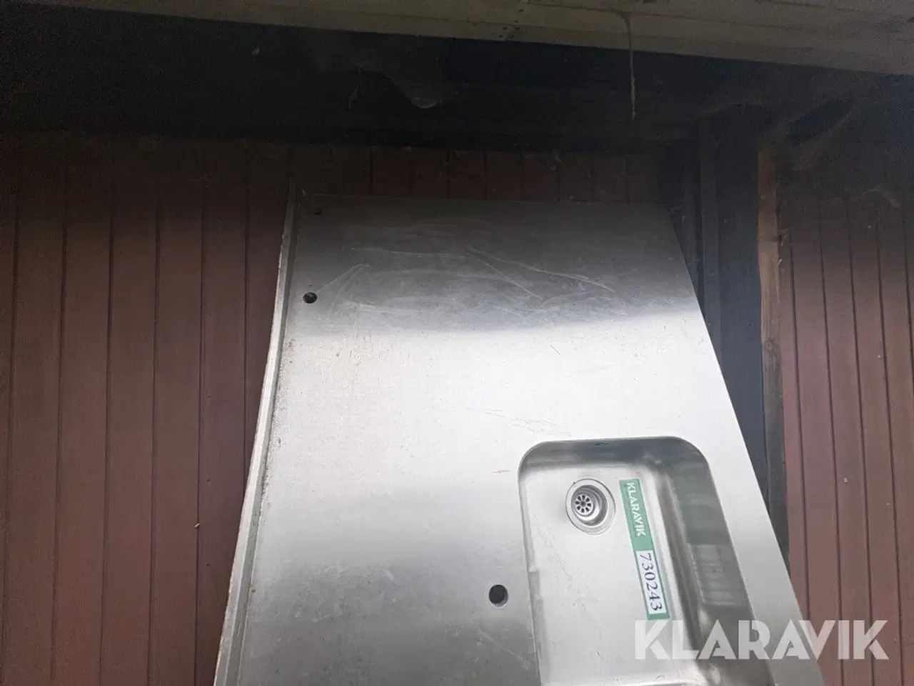 Billede 6 - Stålbordplade med vask