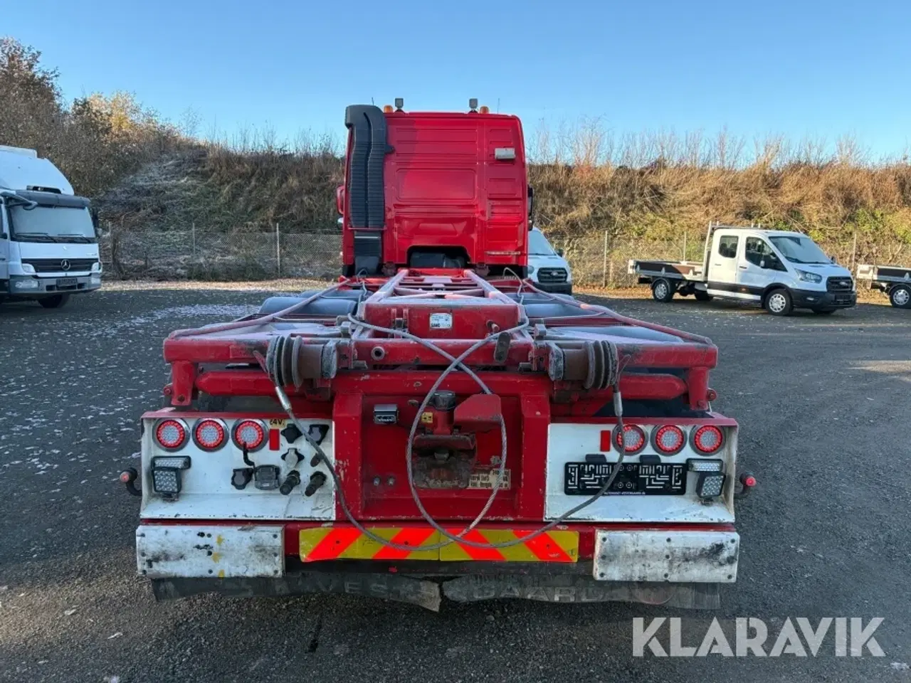 Billede 3 - Lastbil Volvo FM 500 med 28 tons wirehejs