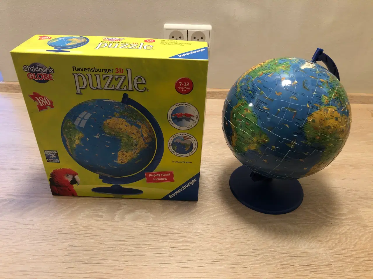Billede 1 - Globus 3D puslespil