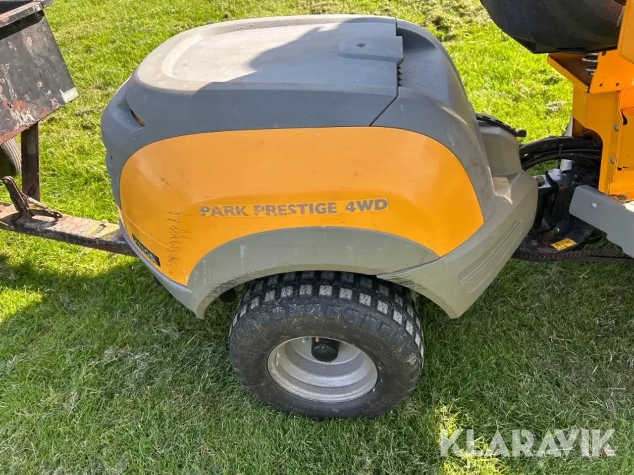 Billede 12 - Frontklipper m. vogn Stiga Park prestige 4WD
