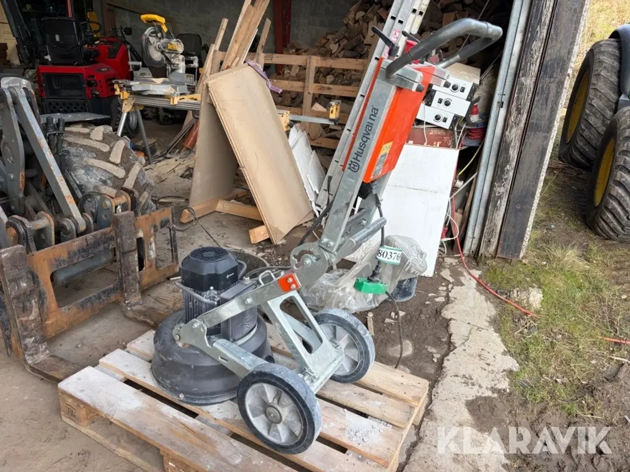 Billede 2 - Gulvslibemaskine Husqvarna Pg 450