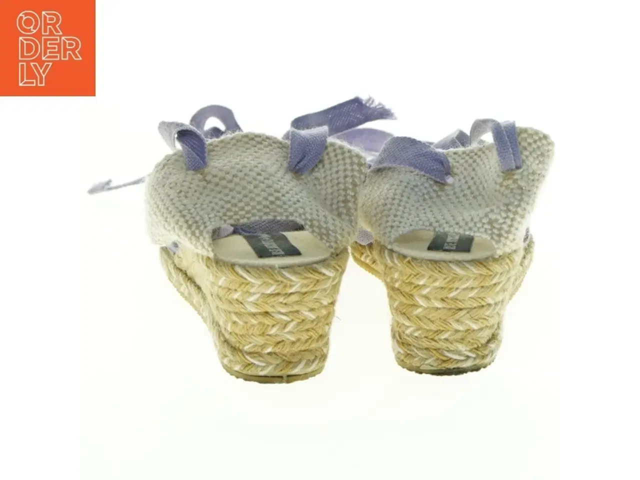 Billede 5 - Espadrillos til damer med snører (str. 37)