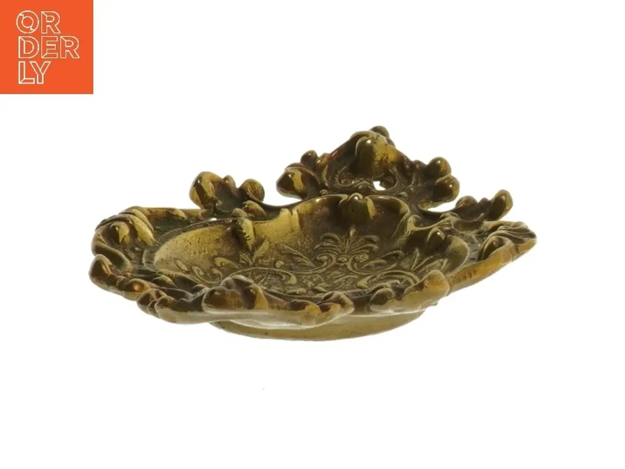 Billede 1 - Dekorativ skål i messing (str. Ø 16x Ø 12 cm)