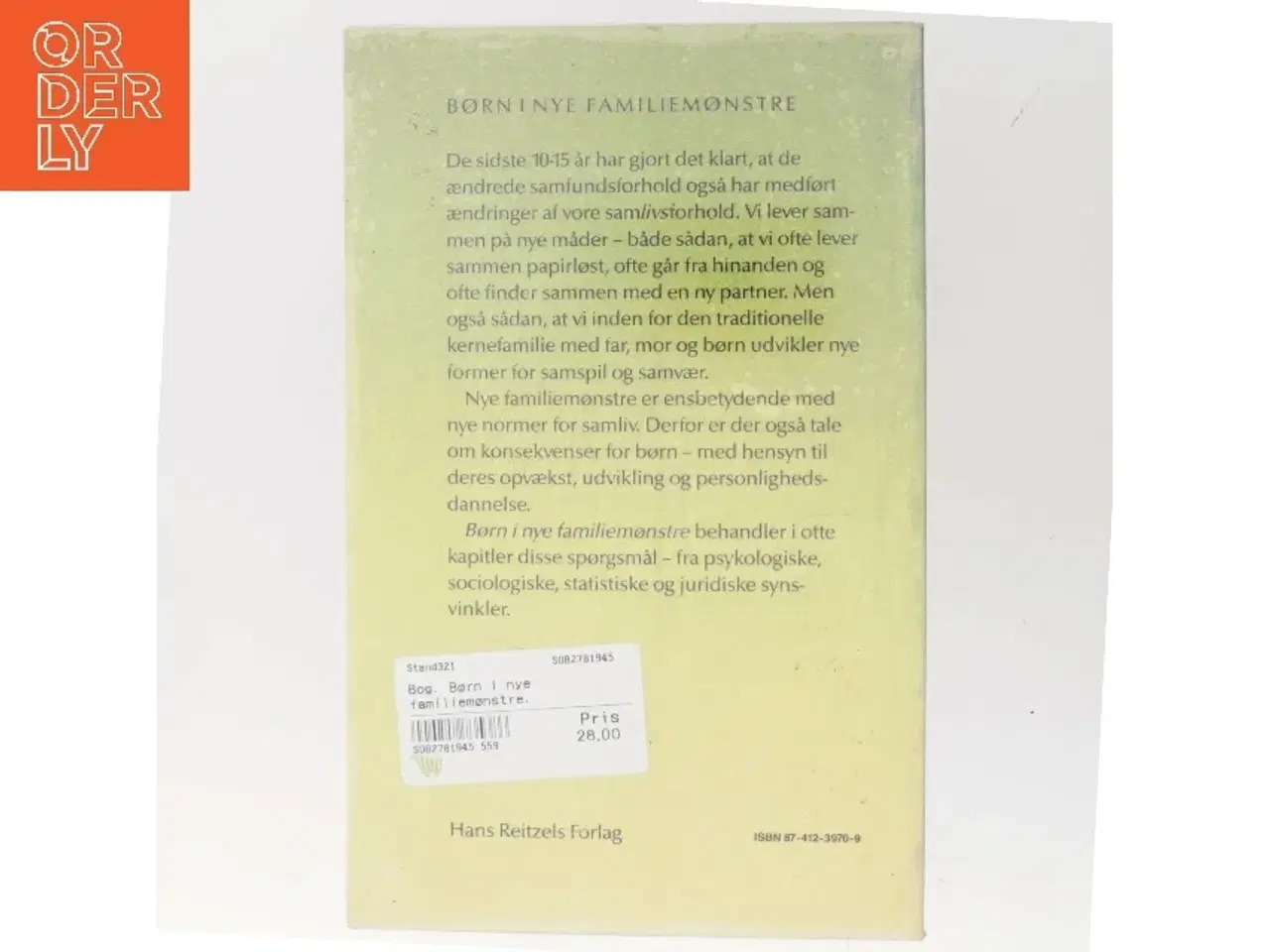 Billede 3 - Børn i nye familiemønstre af Redigeret af Per Schultz Jørgensen (Bog)